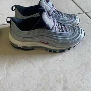 Nike air max 97 silver bullet big kids